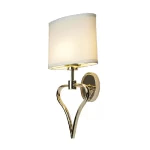 Falmouth 2 Light Indoor Wall Light Gold, G9