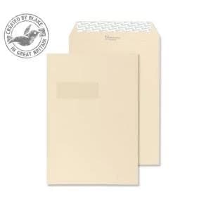 Blake Premium Business Pocket Wndw PS Cream Wove C4 120gsm Ref