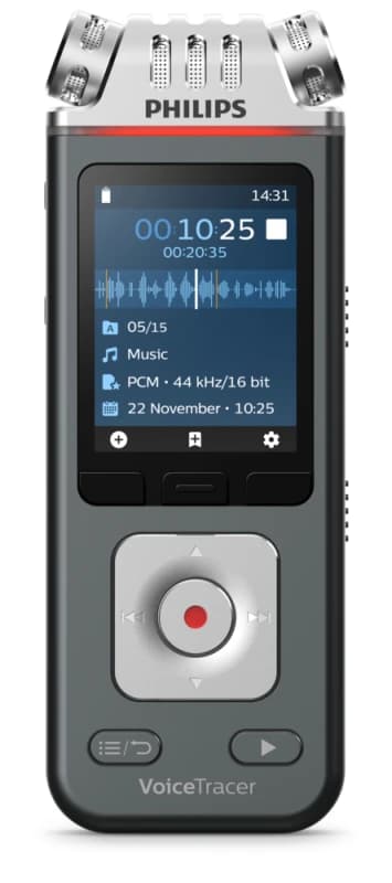 Philips DVT6115 8GB Digital Voice Tracer