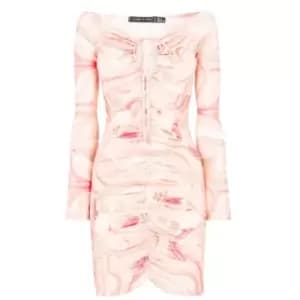 I Saw It First Swirl Mini Dress - Multi