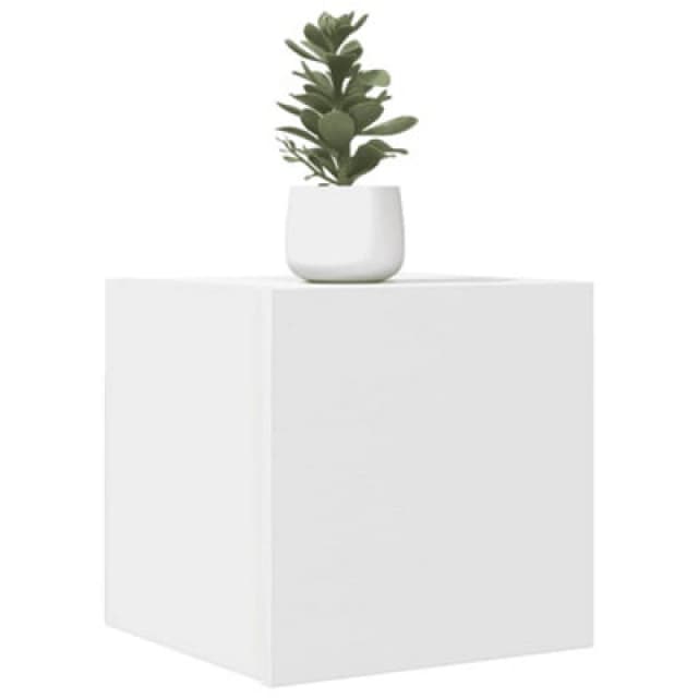 Vidaxl Wall Mounted TV Cabinet White 30.5X30X30 Cm, White 804481