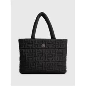 Tommy Hilfiger Th Chic Nylon Tote - Black