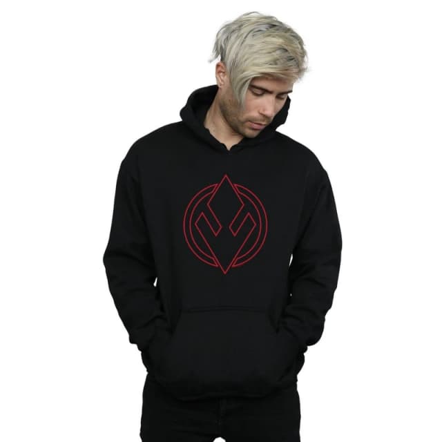 Star Wars Star Wars Men The Rise Of Skywalker Sith Order Insignia Hoodie in Black Size: Small Black S Male 5059400438628