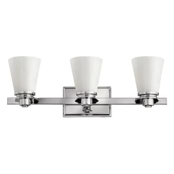 Elstead - Avon - 3 Light Bathroom Over Mirror Wall Light Polished Chrome IP44, G9