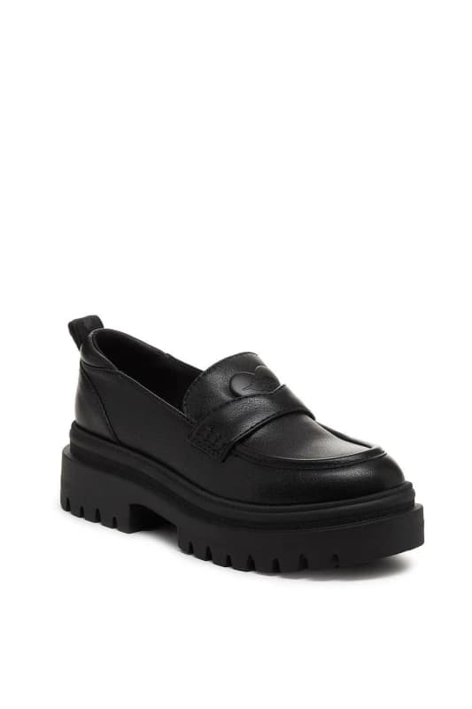 Rocket Dog Dandy Black Platform Loafers
