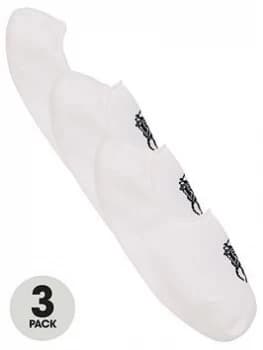 Polo Ralph Lauren 3 Pack No Show Trainer Liner Socks - White