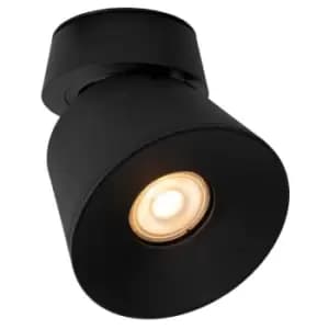 Lucide trigono - Ceiling Spotlight - Ø10.5cm- 1xGU10 - Black