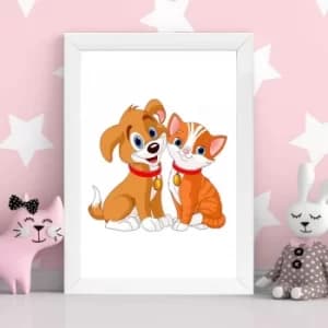 BC105987983 Multicolor Decorative Framed MDF Painting