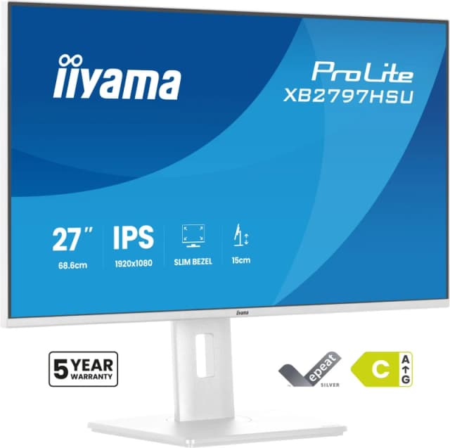 iiyama ProLite XB2797HSU-W1 computer monitor 68.6cm (27") 1920 x