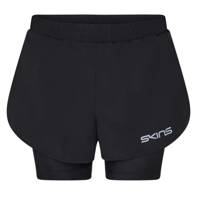 Skins Sr3 Superpose Performance Shorts Womens - Black 8