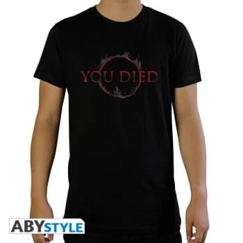 Dark Souls - You Died Mens X-Large T-Shirt - Black