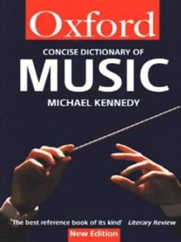 The Concise Oxford Dictionary of Music by Michael Kennedy and Joyce Bourne Paperback