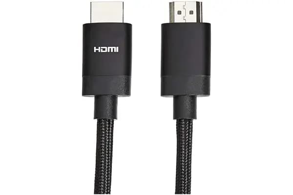 Maplin Maplin HDMI to HDMI V2.1 8K Ultra HD 60Hz Braided Cable with Ethernet - Black 195PAM