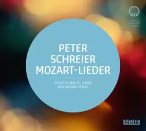 Peter Schreier Mozart - Lieder by Wolfgang Amadeus Mozart CD Album