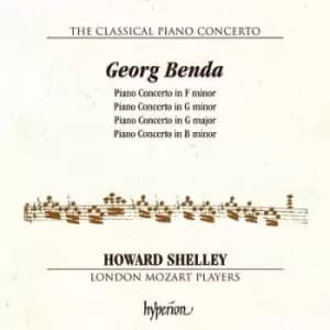 Georg Benda Piano Concerto in F Minor/ by Georg Benda CD Album