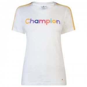 Champion Tape Tee - White