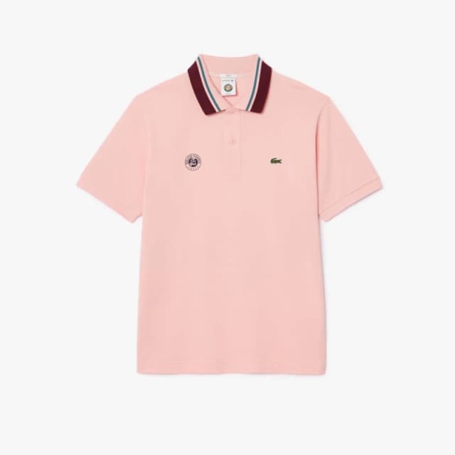 Lacoste Roland-Garros Sport Edition Umpire Polo Shirt Pink male 2XS