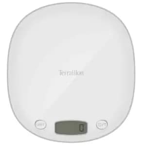 Terraillon Plastic Digital Scale, 5Kg - Gloss White