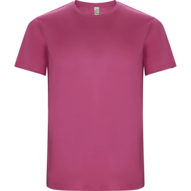 ROLY ROLY Men Imola Short-Sleeved Sports T-Shirt in Cerise Size: Small Cerise S Male 5063470578948