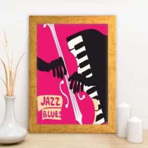 AC10432606424 Multicolor Decorative Framed MDF Painting