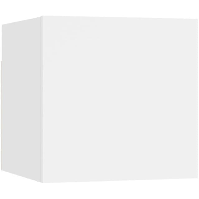 VIDAXL Bedside Cabinet White 30.5x30x30cm Engineered Wood Vidaxl 8720286579671