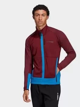 adidas Terrex Tech Flooce Hiking Fleece, Black Size XL Women