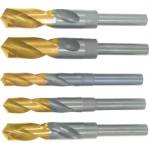 25.00MM HSS 1/2" Parallel Shank Drill TiN Tipped