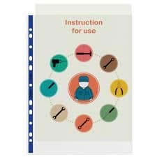 Esselte A4 Eco Pocket - Crystal Clear Pack of 100