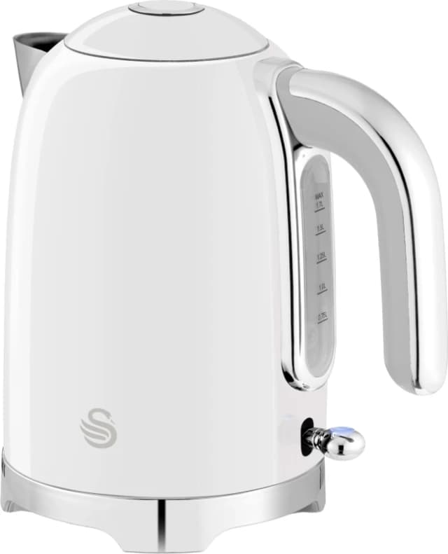 Swan Solace 1.7L SS Jug Kettle SK19026WHT, White SK19026WHT