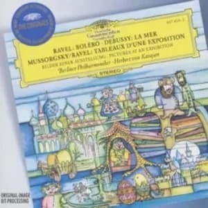 Mussorgsky Bilder Einer Austellung/Ravel Bolero/ by Claude Debussy CD Album