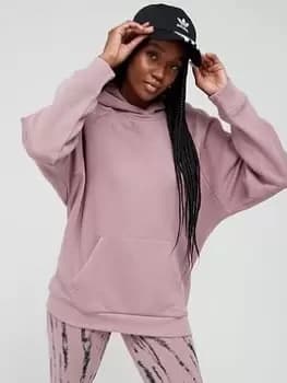 adidas All Season Boyfriend Hoodie - Light Red, Light Red Size M Women