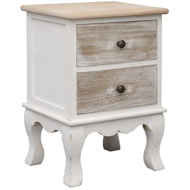 VIDAXL Bedside Cabinet 35x30x50cm Paulownia Wood Vidaxl 284064