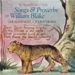 Britten: Songs & Proverbs of William Blake (Music CD)