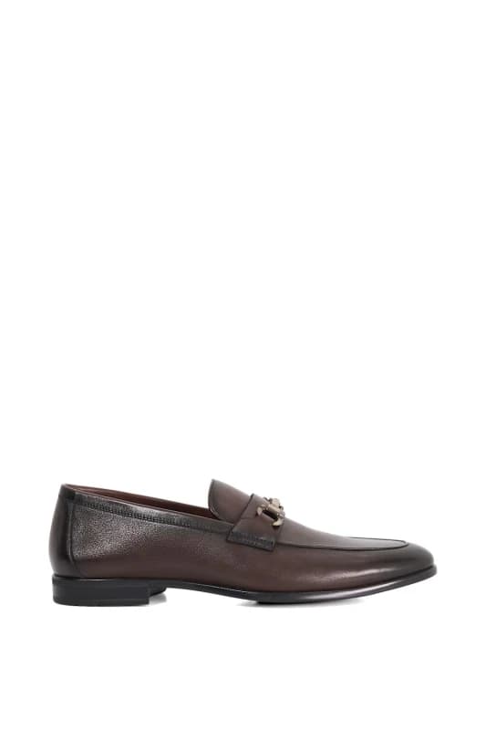 Dune London Dune London Men 'Seymore' Leather Loafers in Brown Size: 12 Brown 12 Male 5050808731533