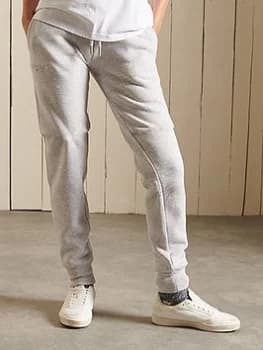 Superdry Embroidered Vintage Logo Jogger - Grey, Size 12, Women