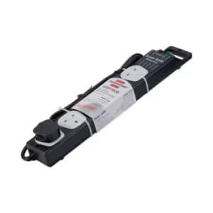 Brennenstuhl 1153343625 5-way Extension Socket w/ Safety Fuse Button