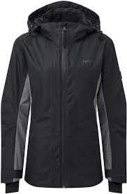 Tog 24 Black/Grey Marl Piper Waterproof Insulated Ski Jacket - 8 - multicoloured