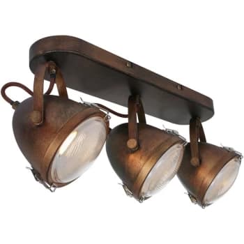 Sienna Lighting - Sienna Paco Ceiling Light Brown Spotted