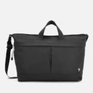 Paul Smith Mens Zebra Logo Canvas Weekend Bag - Black