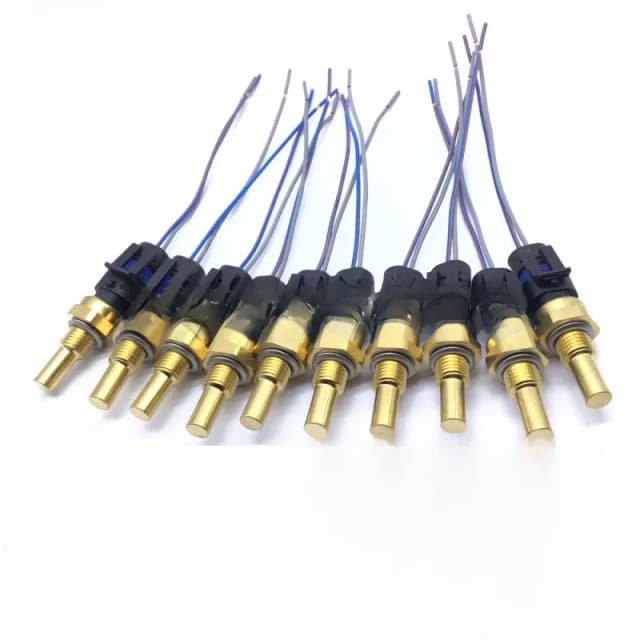 Engine Coolant Temperature Sensor + Pigtail Connector For Buick Chevrolet Pontiac 15326388 19236568 15369305 12191170 12608814