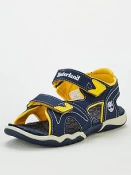Timberland Boys Adventure Seeker Sandals - Navy/Yellow