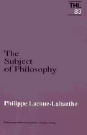 subject of philosophy