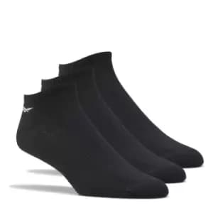 Reebok 3 Pack Trainer Socks Mens - Black