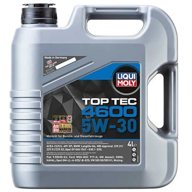 LIQUI MOLY 3763 Engine oil Top Tec 4600 5W-30 Capacity: 4l, Synthetic Oil Engine Oil (1862)
