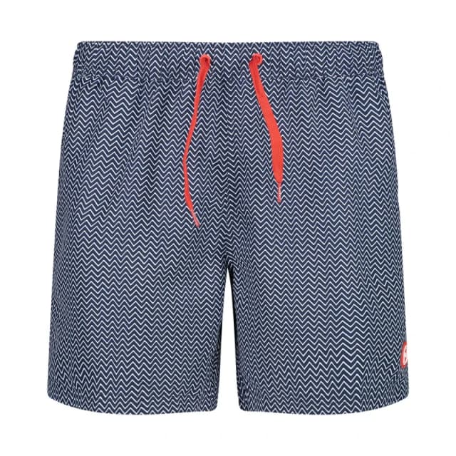 Geometric pattern swim shorts CMP Bleu Male 2XL