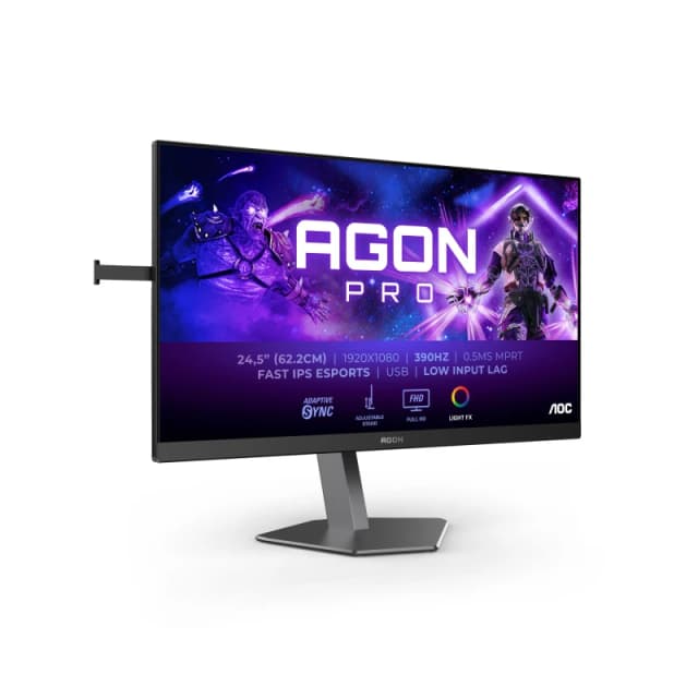 AOC AGON AG256FS IPS Full HD 390Hz 1ms Height Adjustable Gaming Monitor AG256FS Black