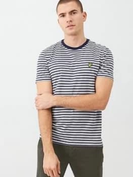Lyle & Scott Stripe T-Shirt - Navy