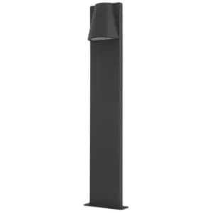 Forlight Kala 800mm - Outdoor Bollard Urban Grey IP44 GU10 7W