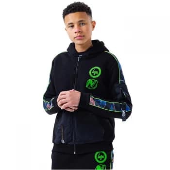 Hype x Nerf Heat Camo Kids Zip Hoodie - Black