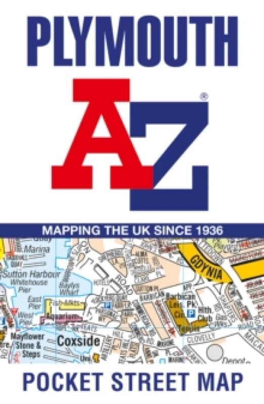Plymouth A-Z Pocket Street Map : Accurate Street Map for Easy Navigation Sheet map, folded
